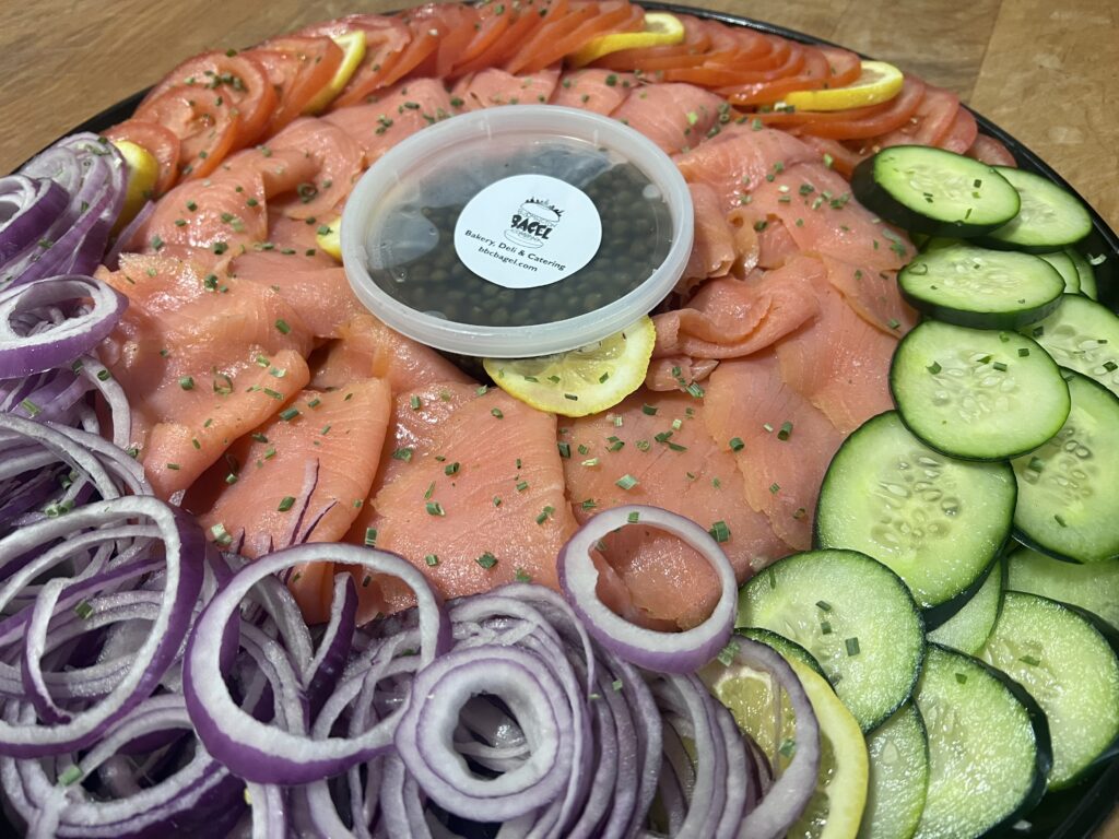 Lox Platter Bloomington Bagel Company